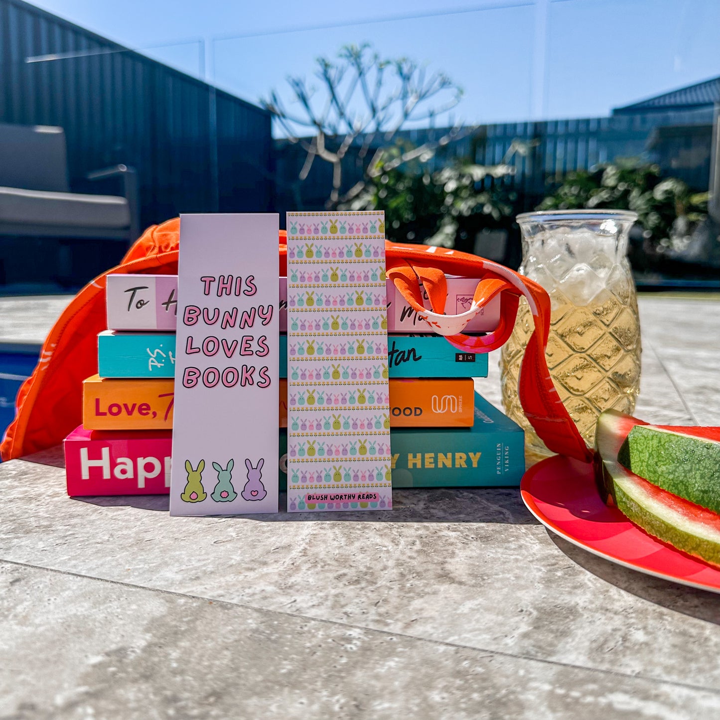 This Bunny Loves Books - Bookmark