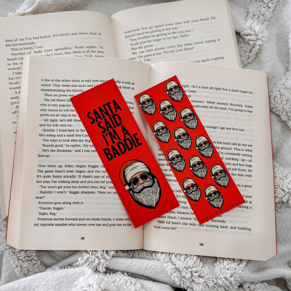 Santa said I'm a baddie - Bookmark