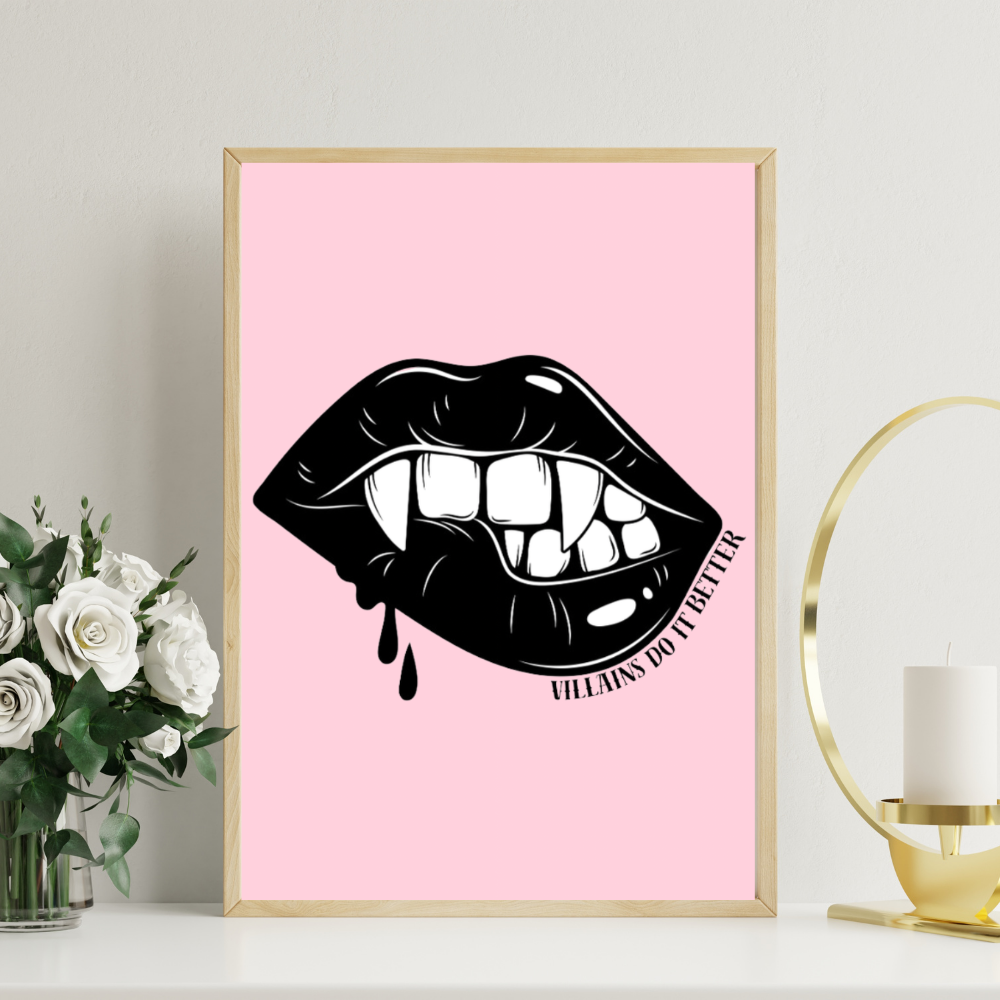 Villains do it better - Digital Print