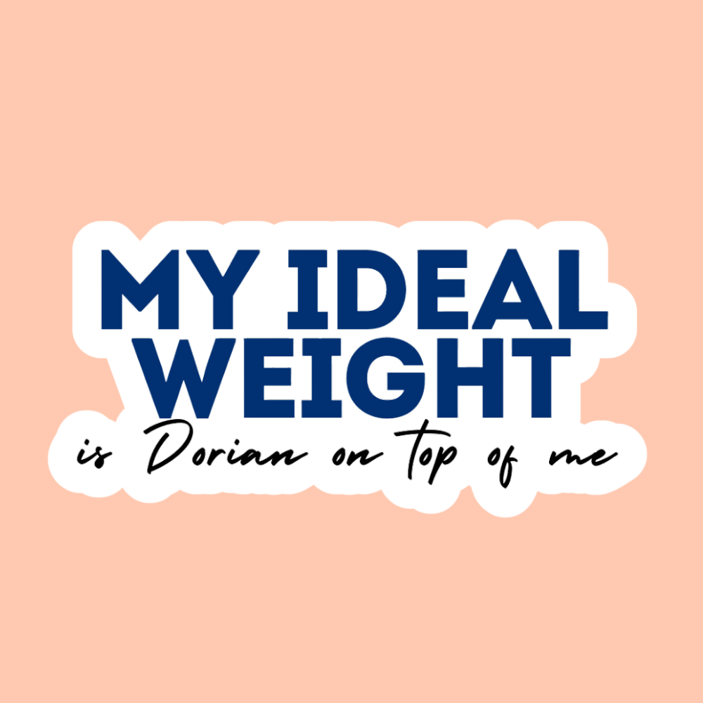Ideal Weight Dorian - Vinyl Sticker