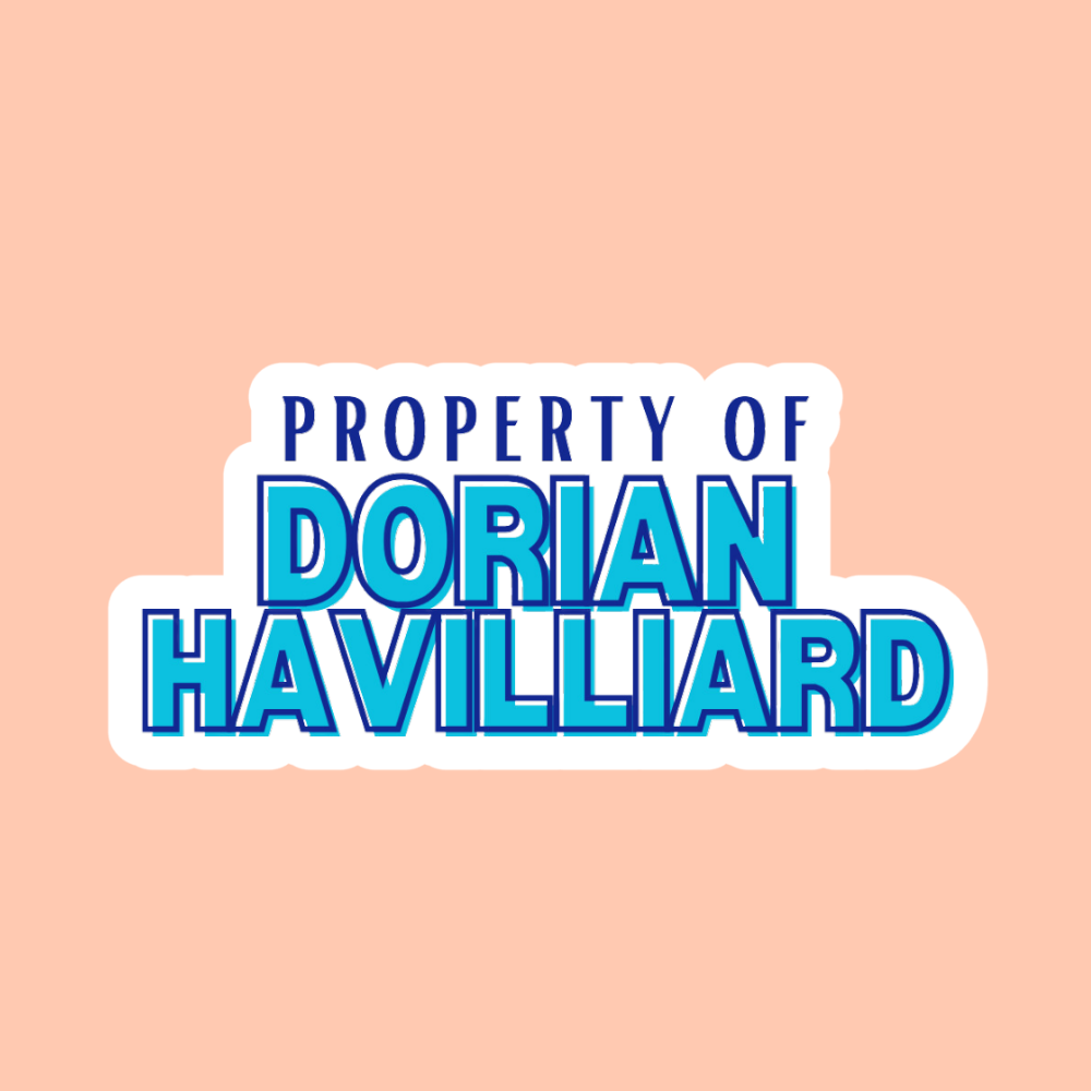 Property of Dorian - Vinyl Sticker