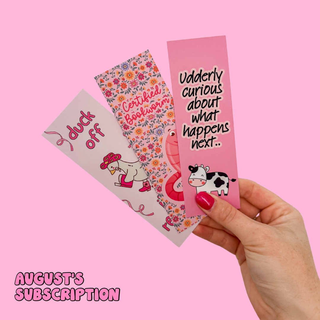Monthly Bookmark Subscription