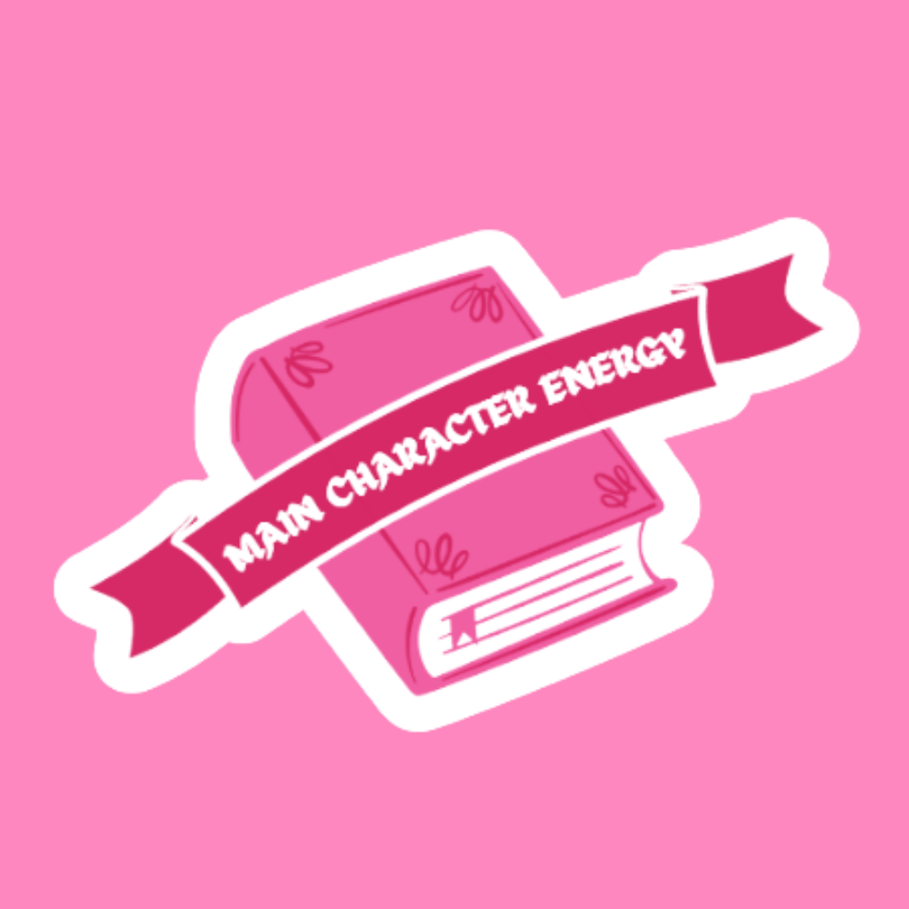 Main character energy - Vinyl Sticker