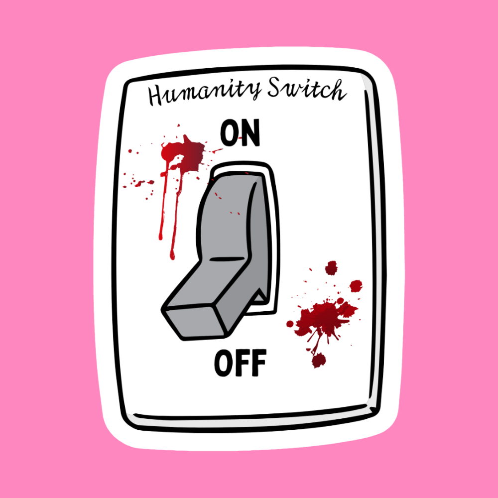 Humanity Switch - Vinyl Sticker