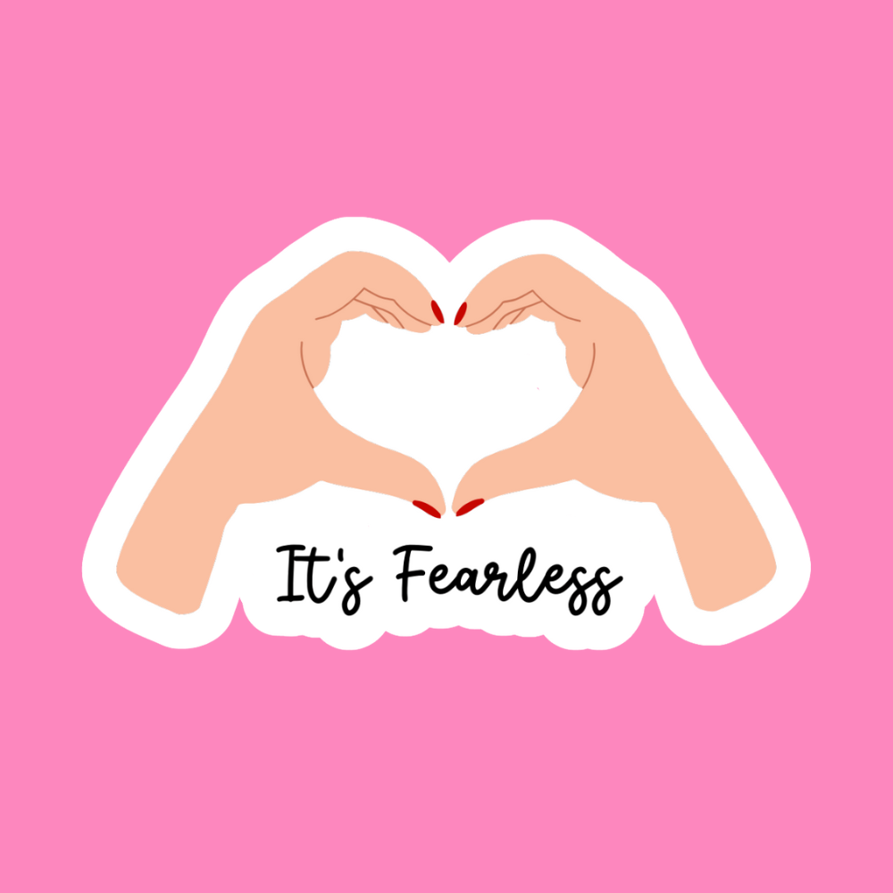 Fearless - Vinyl Sticker