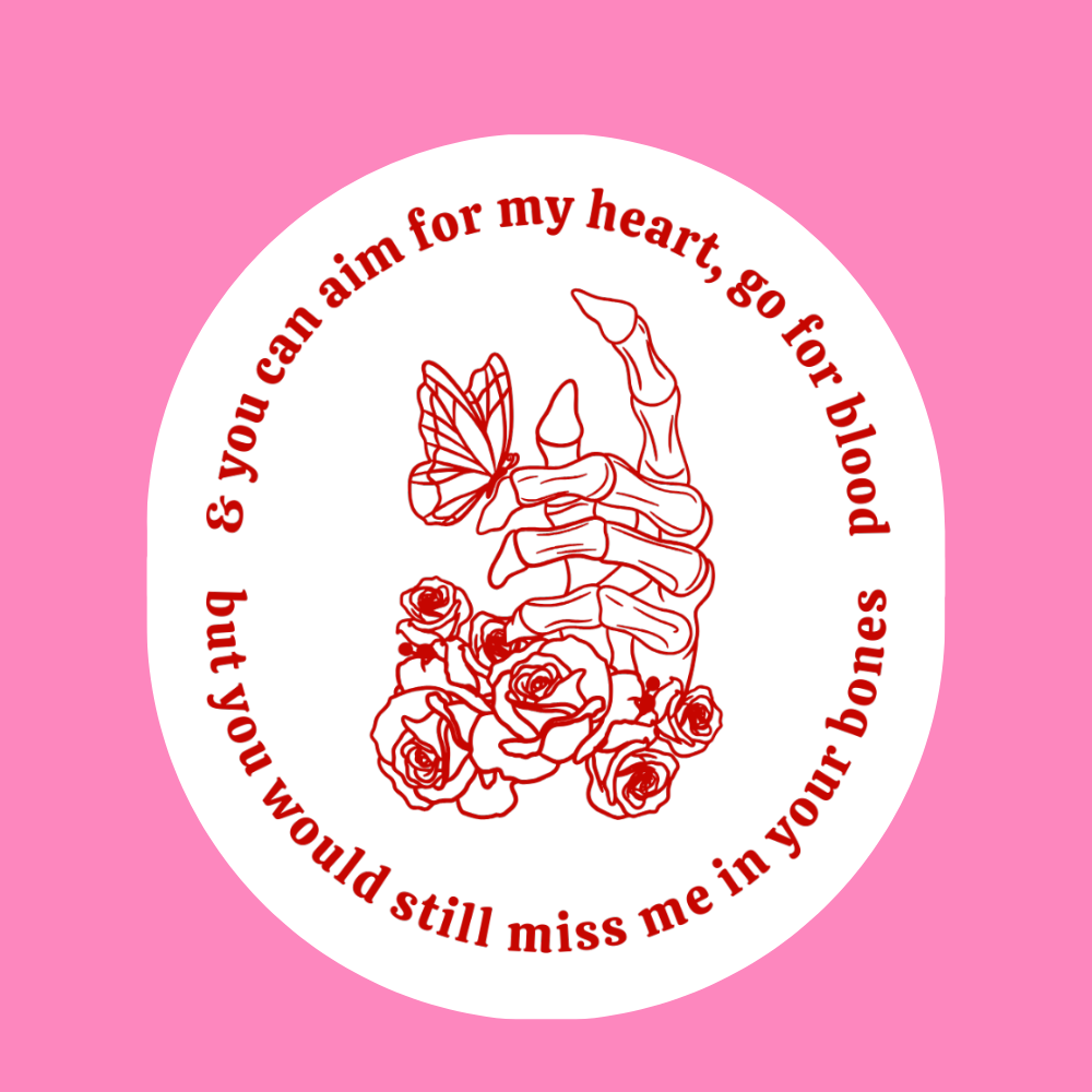 In your bones - Vinyl Sticker