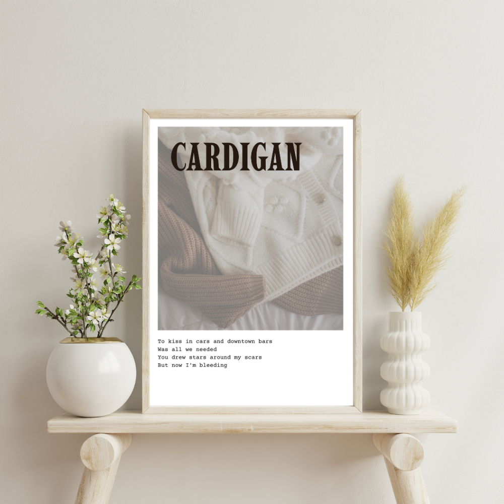 Cardigan - Digital Print