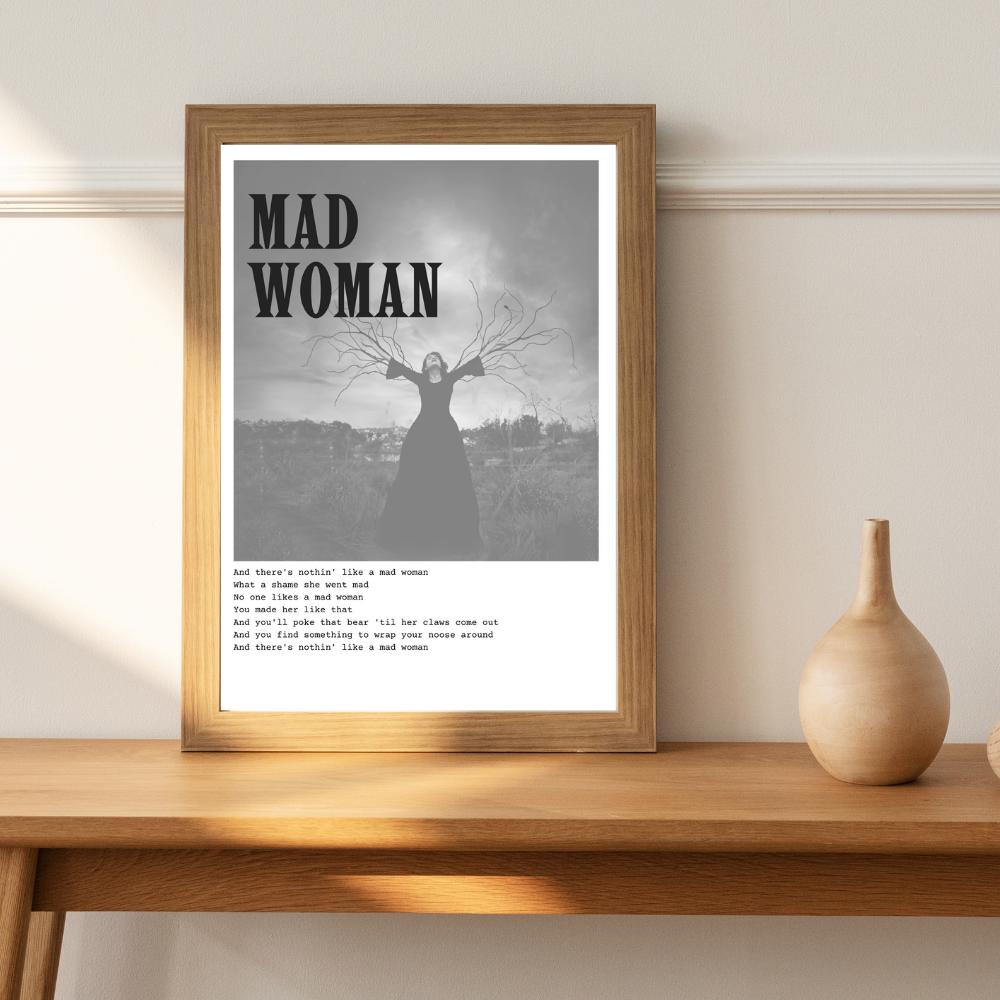 Mad Woman - Digital Print