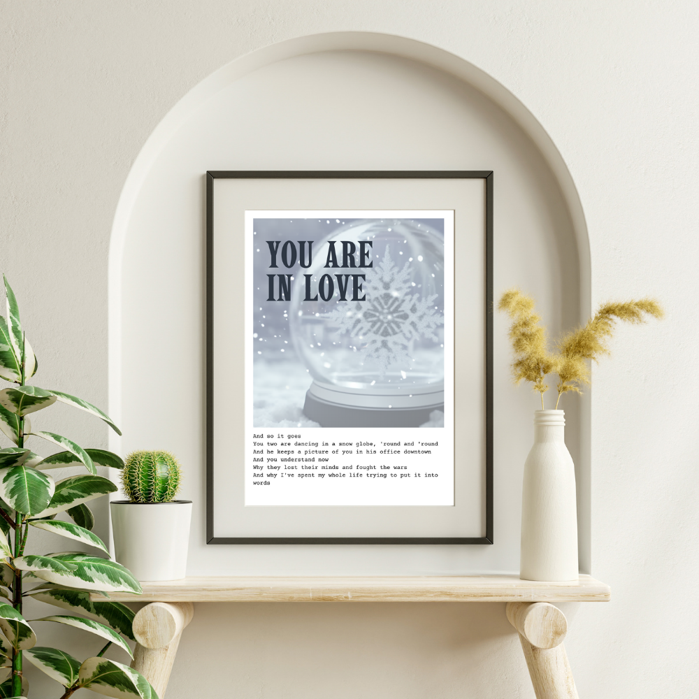 You are in love - Digital Print