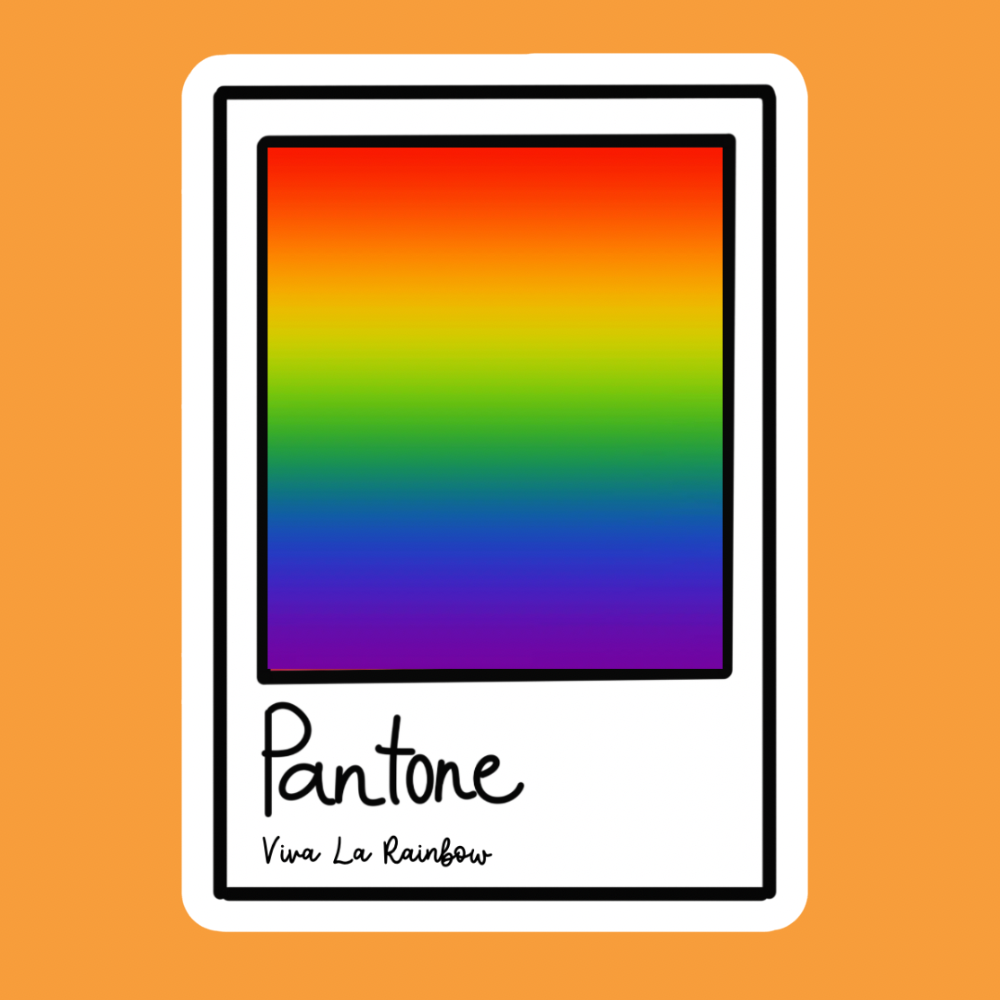 Viva la rainbow - Vinyl Sticker