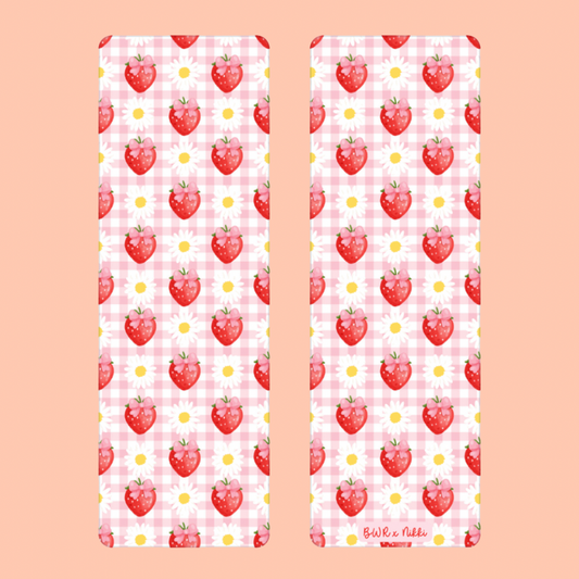 Strawberries & Daisies - Bookmark