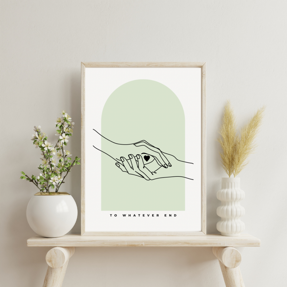 To whatever end  - Digital Print