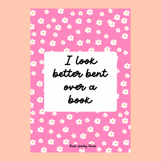 Bent Over a Book - Kindle Insert