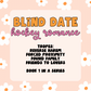 Blind Date - Hockey Romance