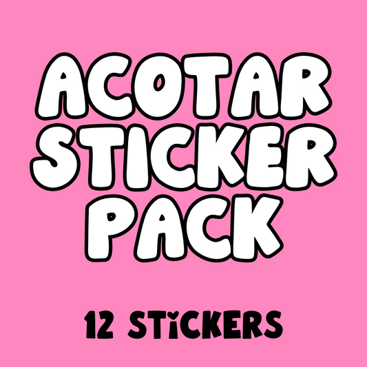 ACOTAR Sticker Pack (12 Stickers)
