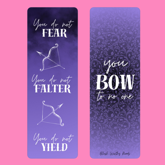 You do not yield - Bookmark