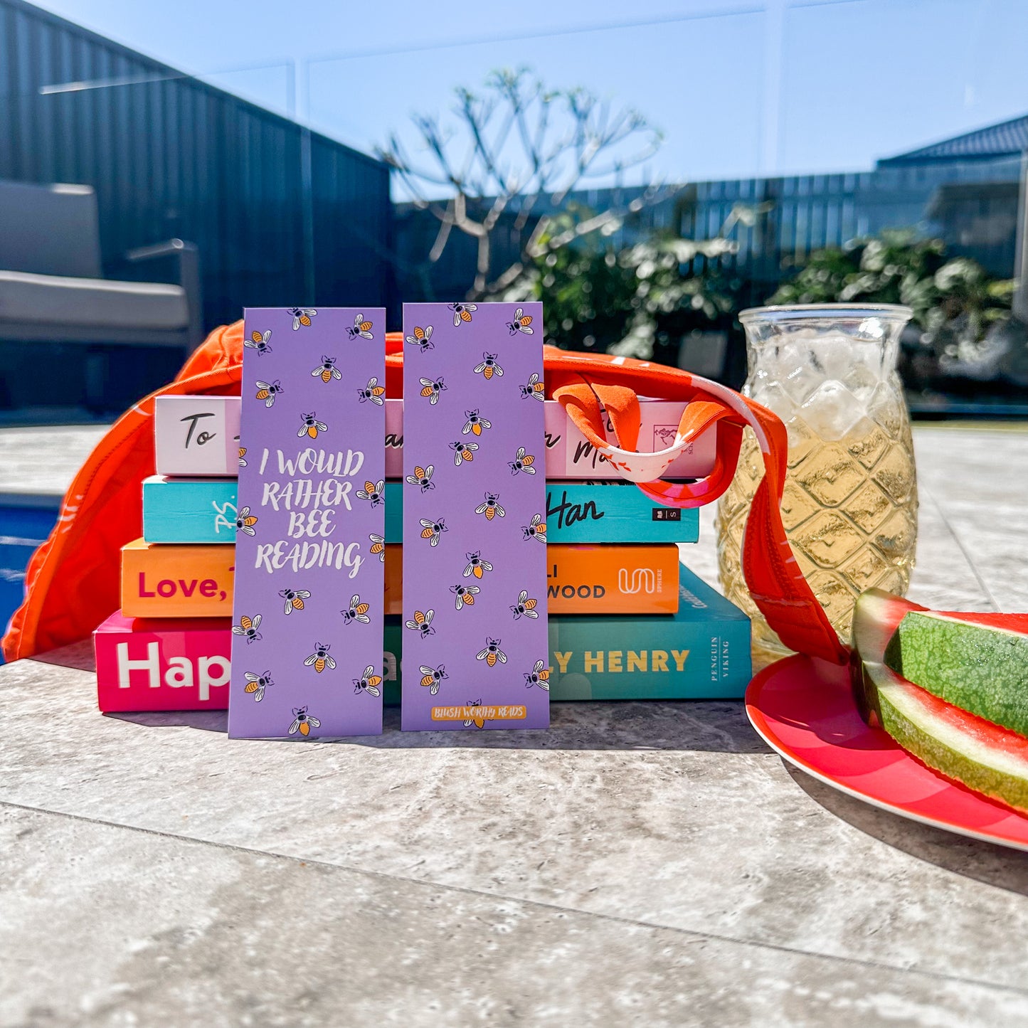 I Would Rather Bee Reading - Bookmark