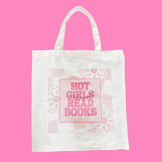 Hot girls read books - Tote Bag