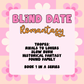 Blind Date - Romantasy