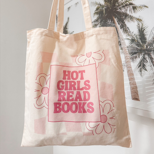 Hot girls read books - Tote Bag