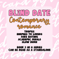 Blind Date - Contemporary Romance