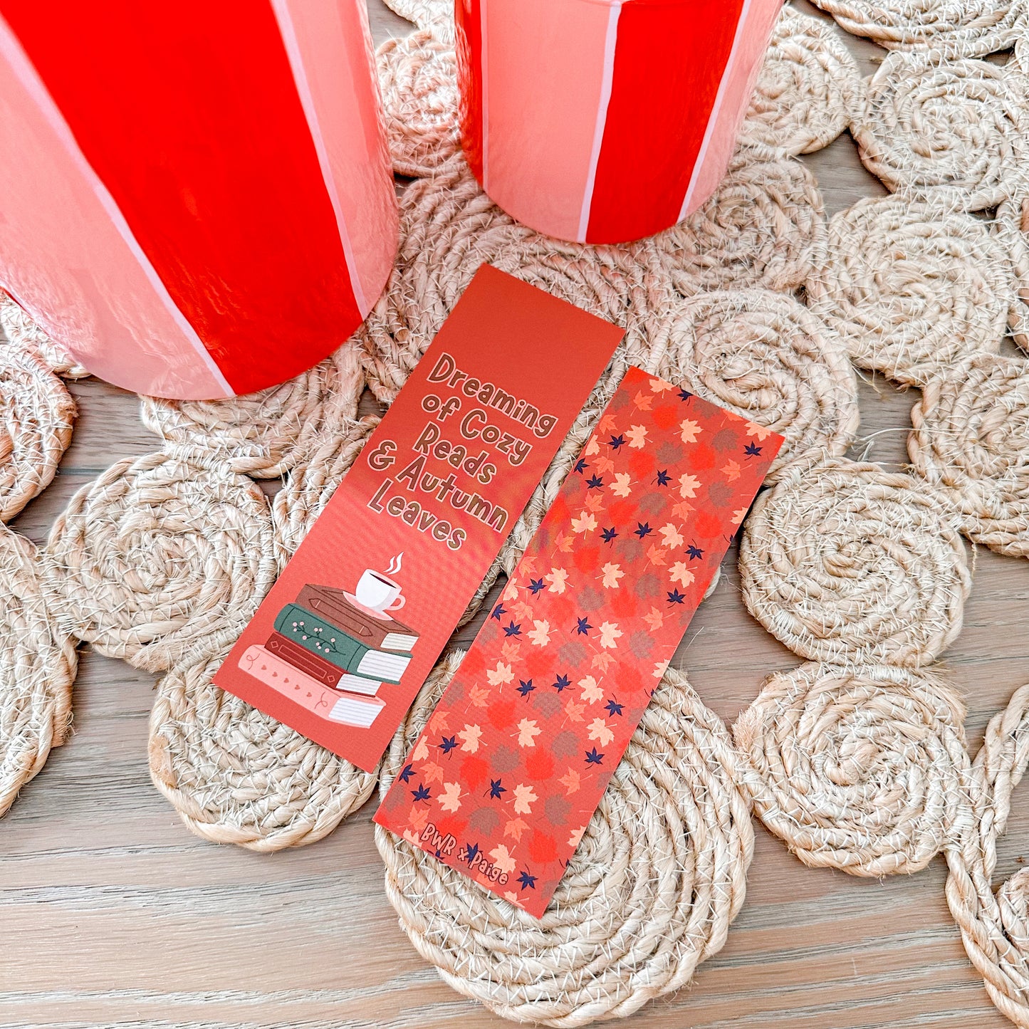 Cozy Reads - Bookmark