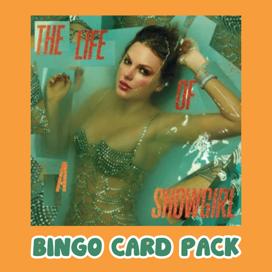 Bingo Card Pack - The Life of a Showgirl