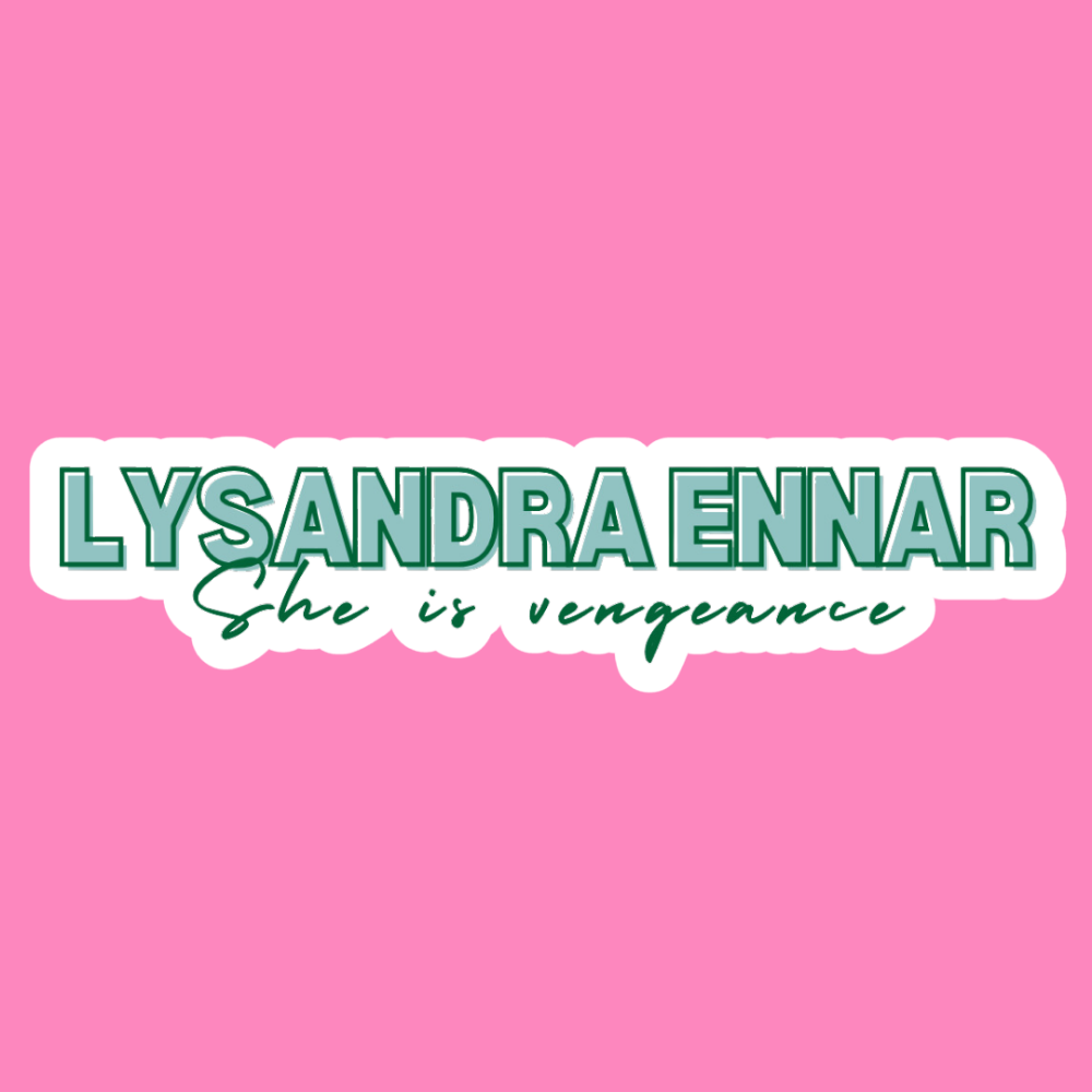 Lysandra - Vinyl Sticker