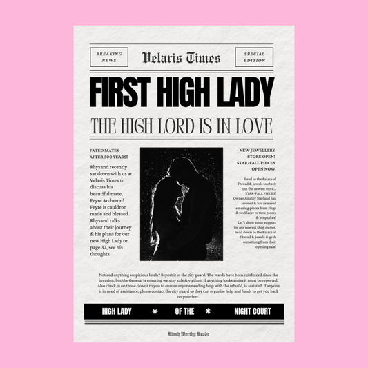 Velaris Times - Kindle Insert