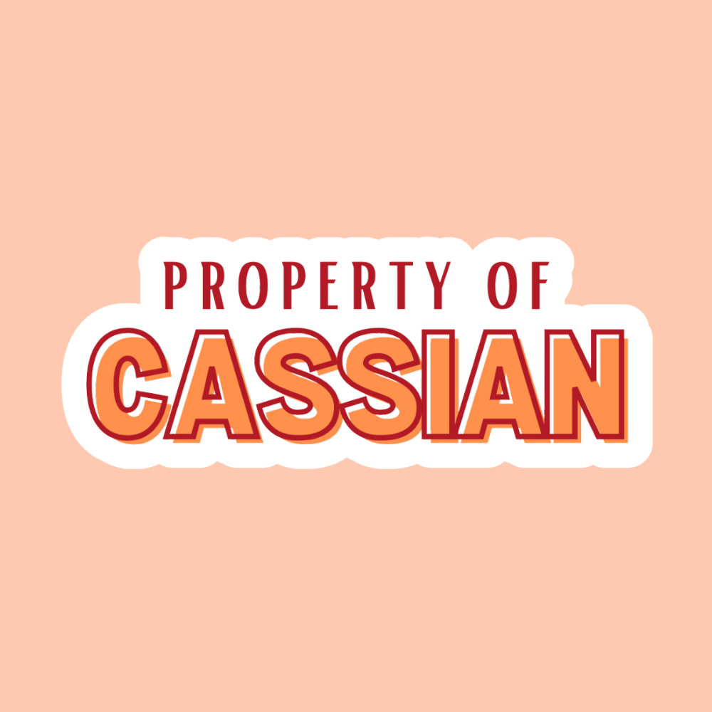 Property of Cassian - Vinyl Sticker
