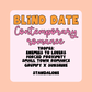 Blind Date - Contemporary Romance