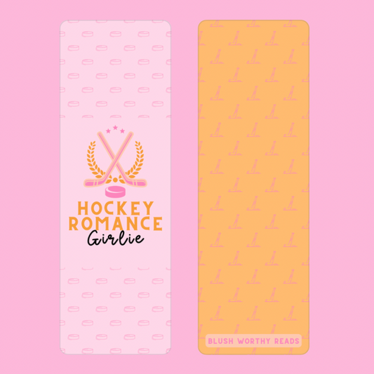 Hockey Romance Girlie - Bookmark