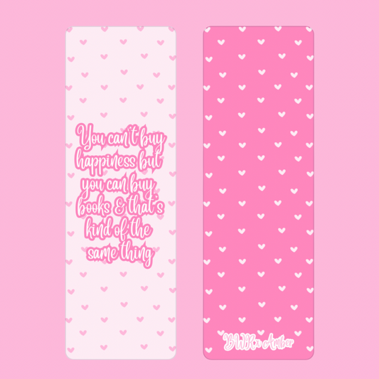 Happiness is Books - Bookmark