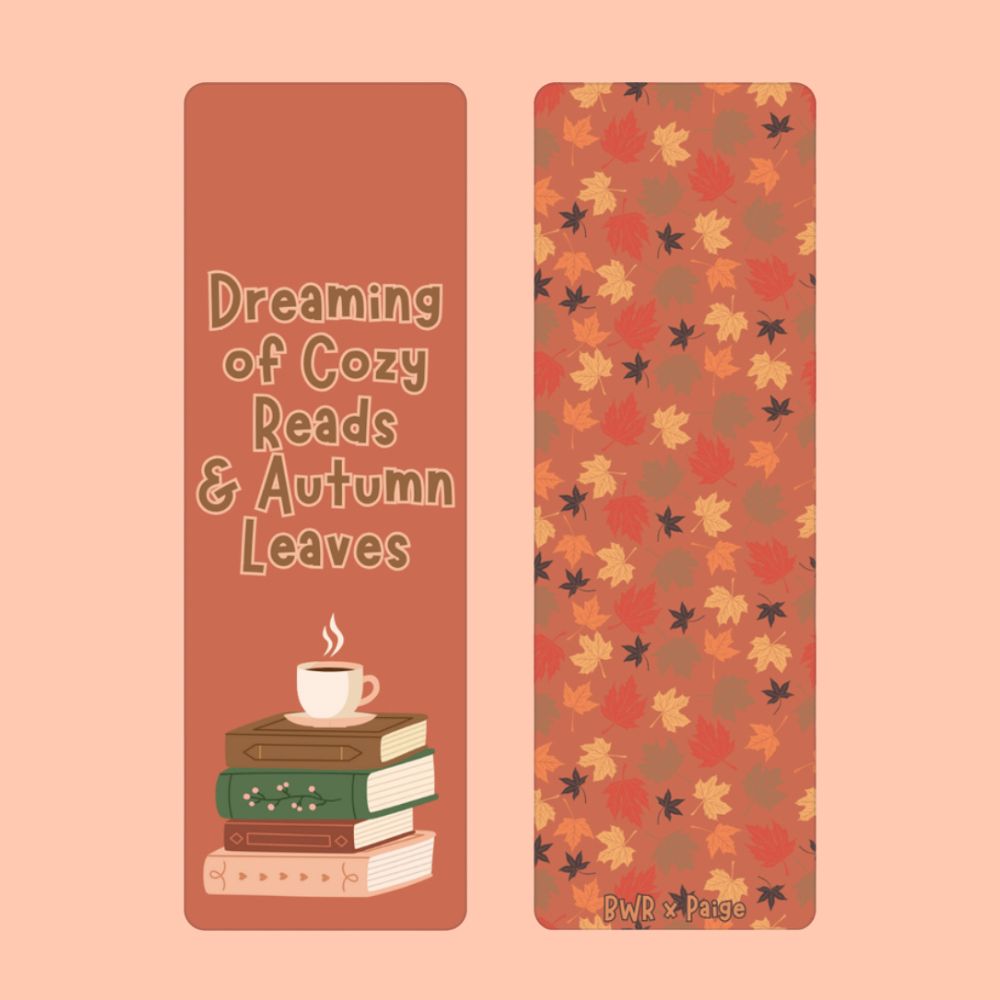 Cozy Reads - Bookmark