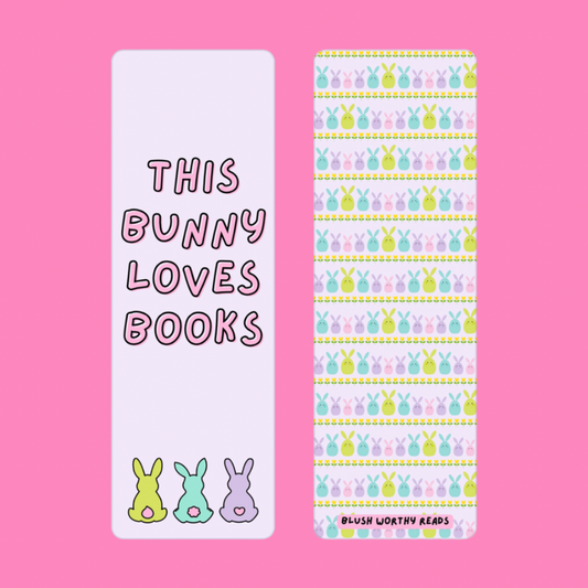 This Bunny Loves Books - Bookmark