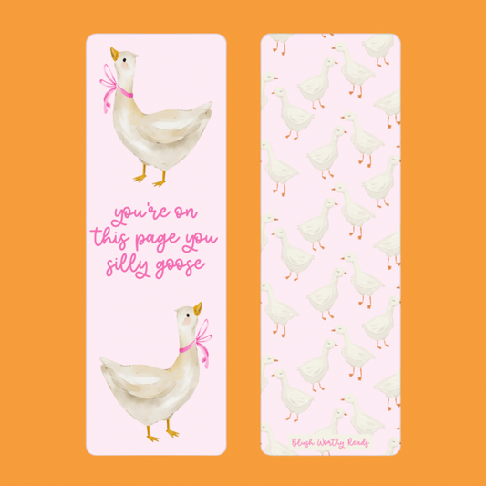 Silly Goose - Bookmark