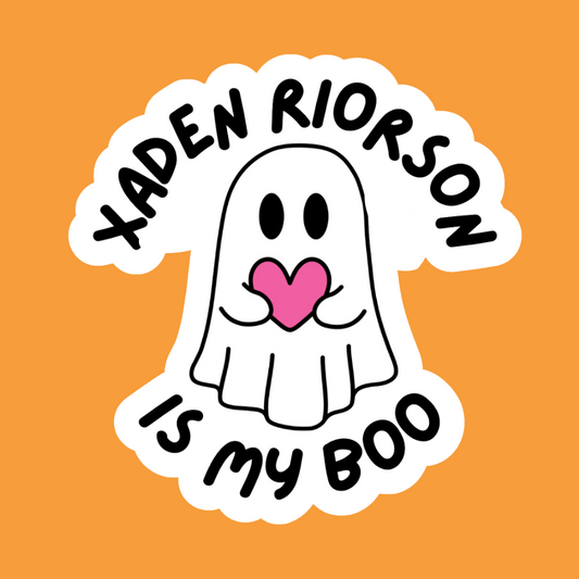 Xaden is my boo - Vinyl Sticker