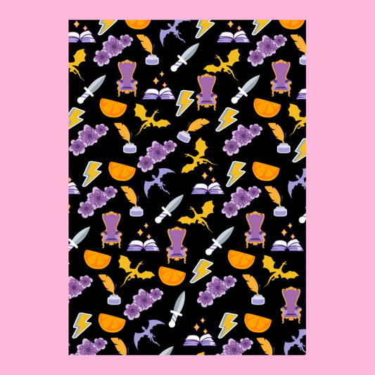 Dragon Pattern - Kindle Insert