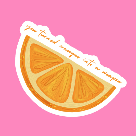 Poison Oranges - Vinyl Sticker