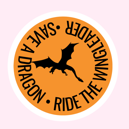 Save a Dragon - Vinyl Sticker