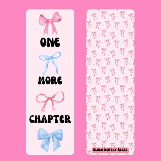 One More Chapter - Bookmark