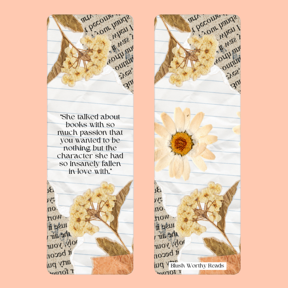 Pressed Flowers - Bookmark