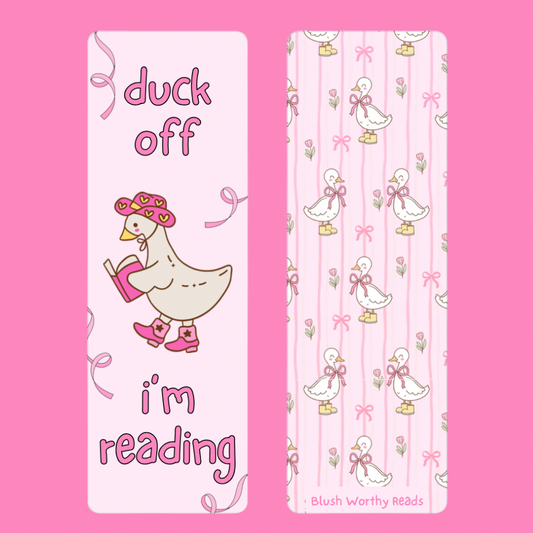 Duck Off - Bookmark