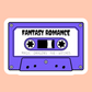 Fantasy romance cassette - Vinyl Sticker