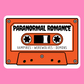 Paranormal romance cassette - Vinyl Sticker