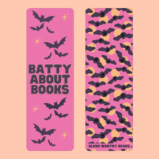 Batty About Books - Bookmark