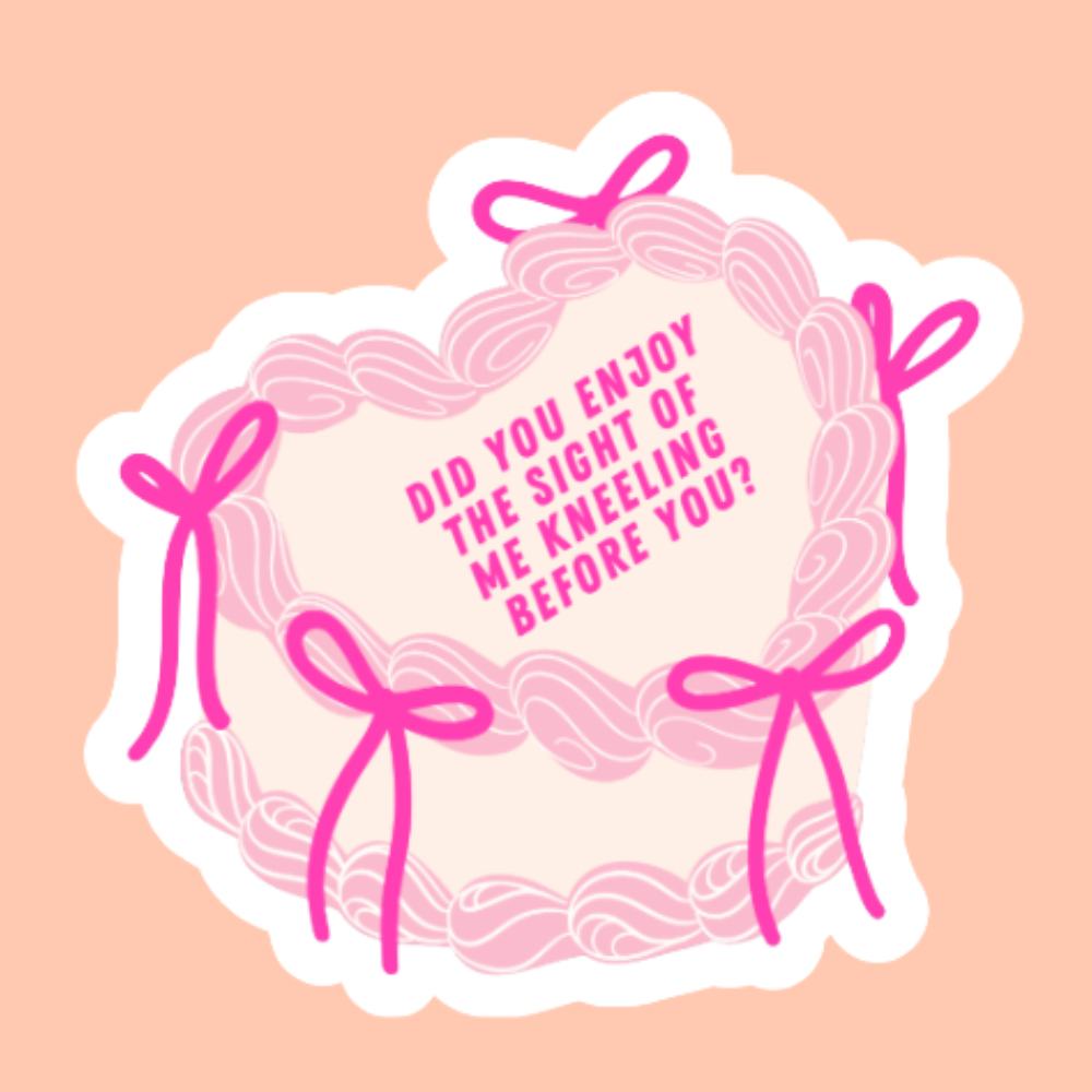 Rhysand Cake - Vinyl Sticker