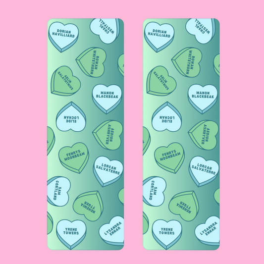 TOG Candy Hearts - Bookmark