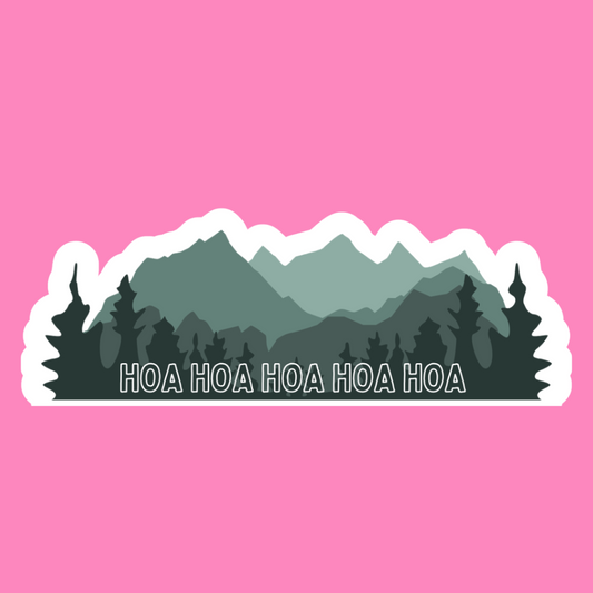 Hoa Hoa - Vinyl Sticker