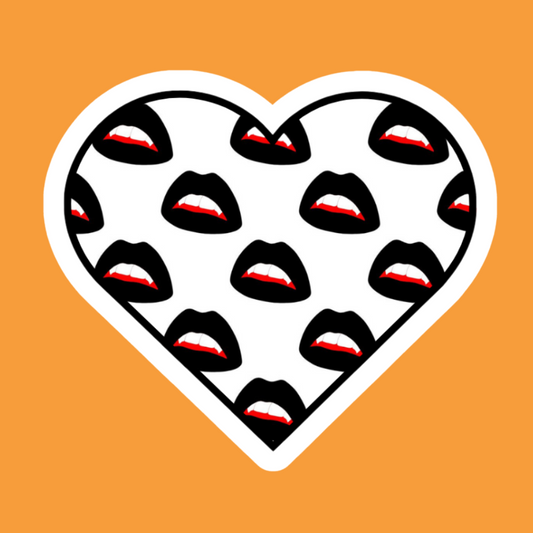 Vampire Love - Vinyl Sticker
